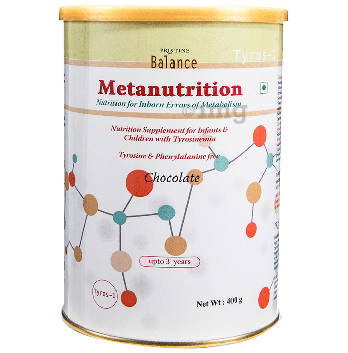 Pristine Balance Metanutrition Tyros 1 (Upto 3 Years) for Metabolism | Flavour Powder Chocolate
