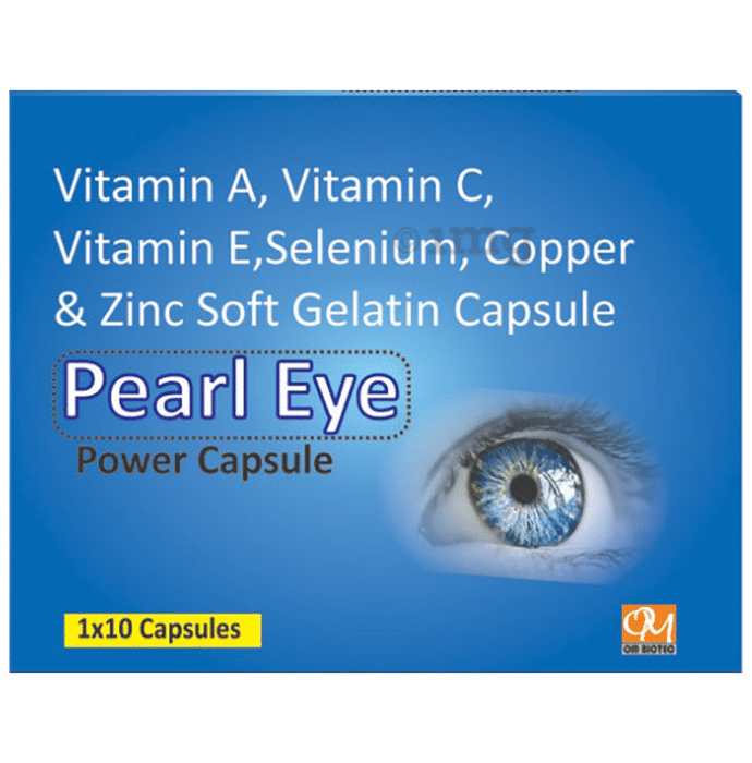 Om Biotec Pearl Eye Power Soft Gelatin Capsule