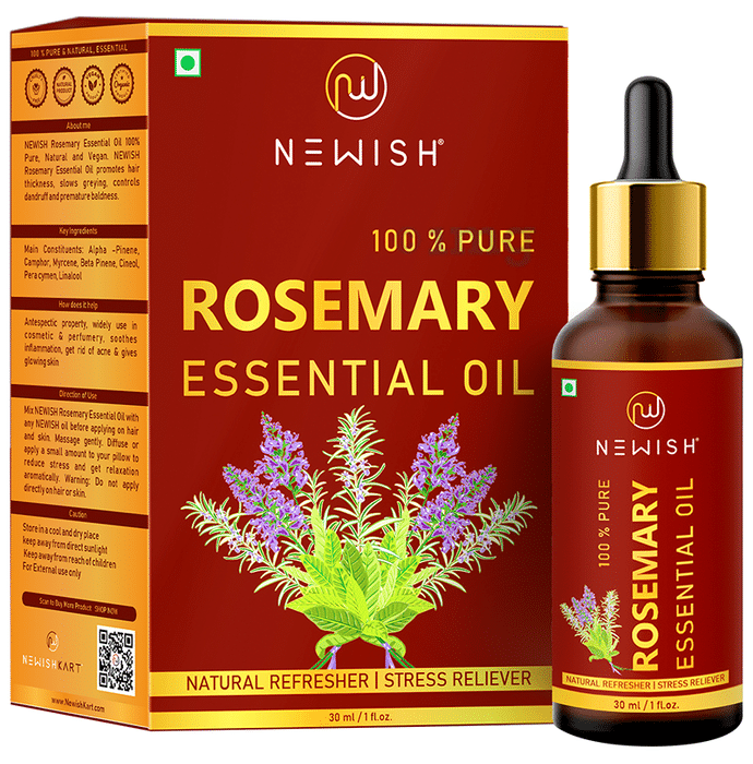 Newish Rosemary 100% Pure Essential Oil