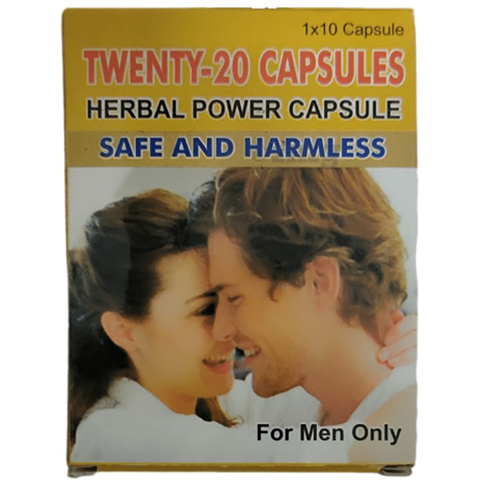 Rana Herbal Twenty 20 Herbal Power Capsule for Men