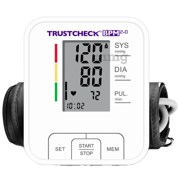 Arkray A90046 Trustcheck BPM 2.0 Digital Blood Pressure Kit White