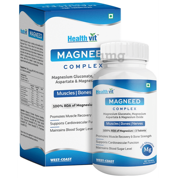 HealthVit Magneed Complex High Absorption Tablet