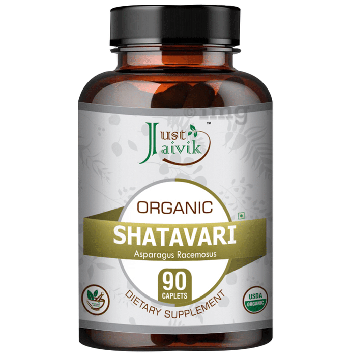 Just Jaivik Organic Shatavari Caplet