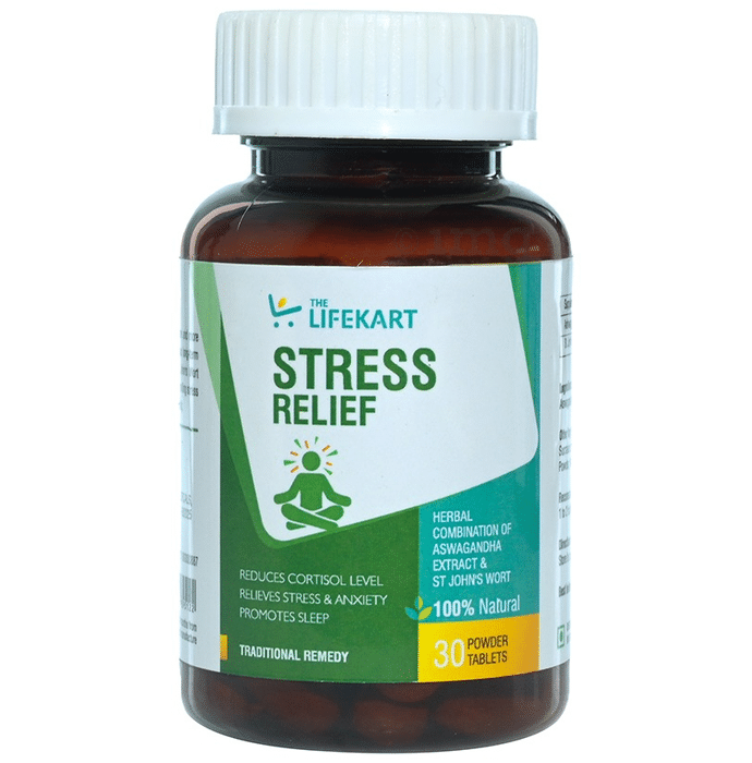 The Lifekart Stress Relief Powder Tablet