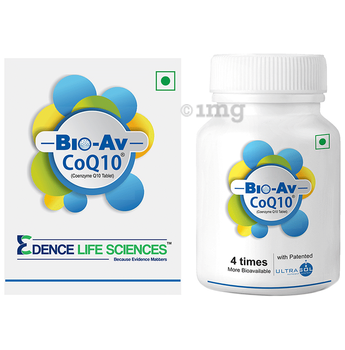 Bio-Av CoQ10 for Energy, Heart, Liver & Kidney Health | Tablet