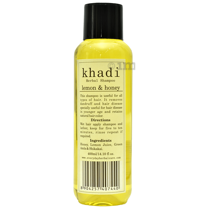 Khadi Herbal Shampoo Lemon and Honey