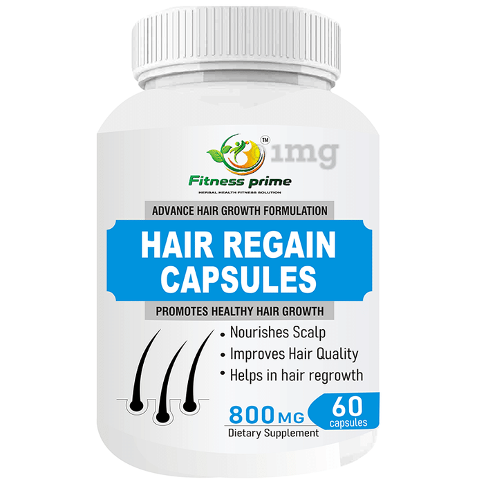 Fitness Prime Hair Regain Capsule: Buy bottle of 60.0 capsules at best ...
