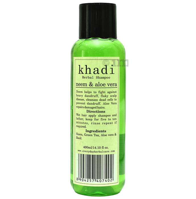 Khadi Herbal Shampoo Neem & Aloe Vera