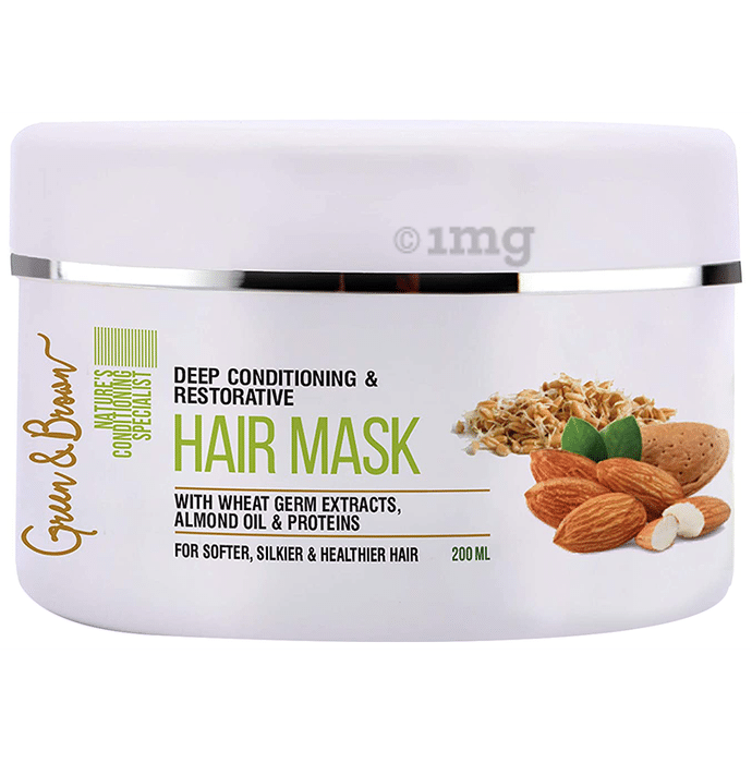 Green & Brown Deep Conditioning & Restorative Hair Mask