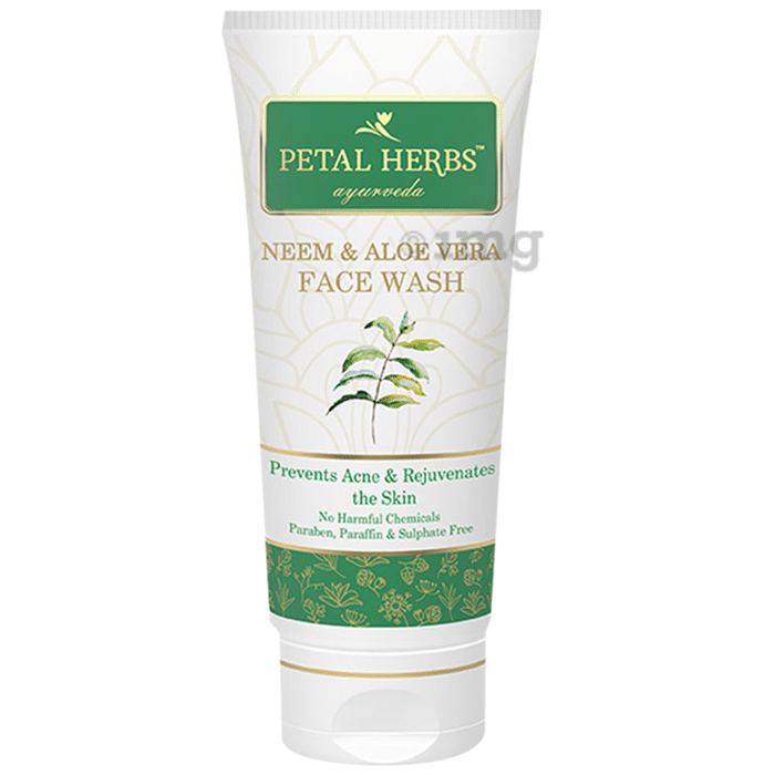 Petal Herbs Ayurveda Neem & Aloe Vera Face Wash