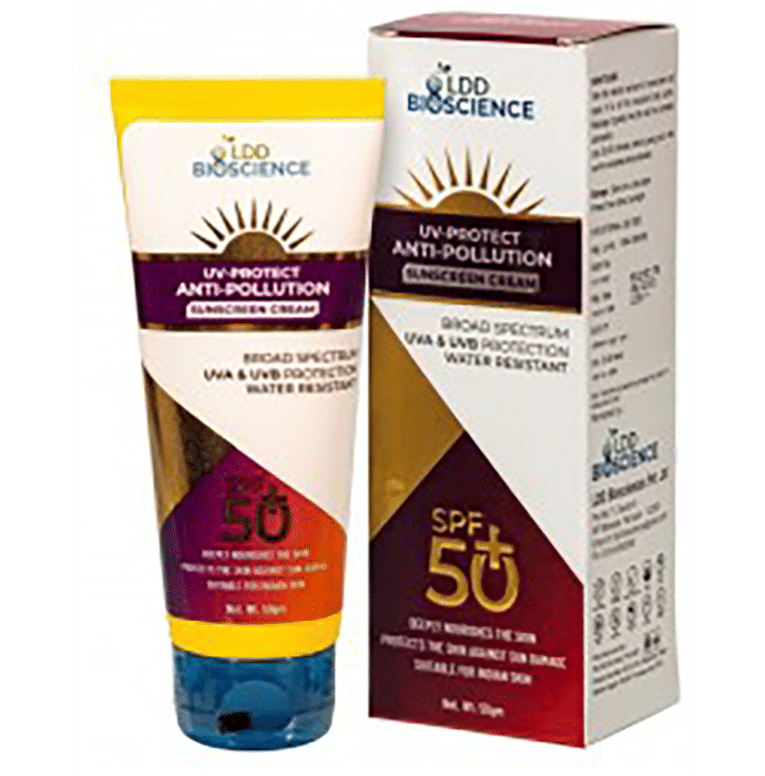 LDD Bioscience UV-Protect Anti-Pollution SPF 50+ Sunscreen Cream