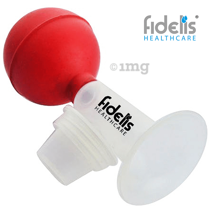 Fidelis Healthcare Breast Pump with Red Rubber Ball