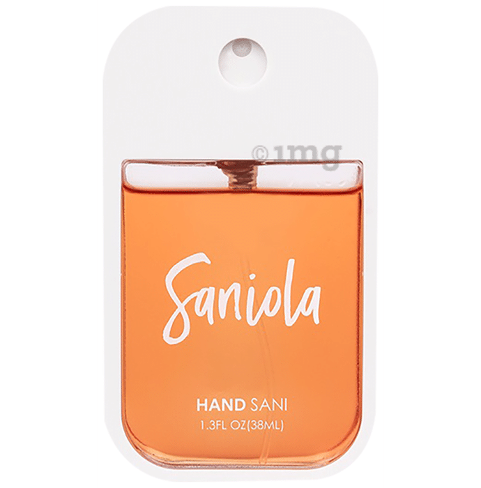 Saniola Hand Sanitizer Spray Passion Fruit