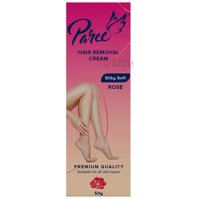 Paree Hair Removal Cream Silky Soft Rose