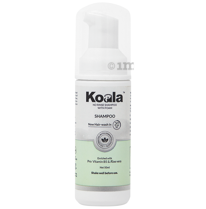 Koala No Rinse Shampoo with Foam