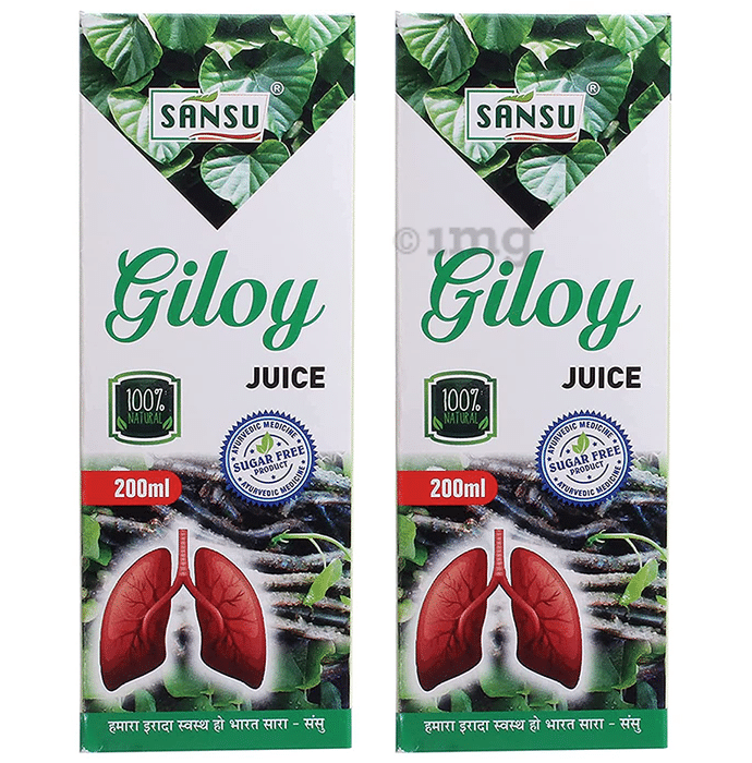 Sansu Giloy Juice (200ml Each) Sugar Free
