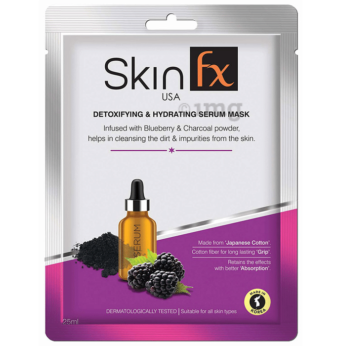 Skin Fx Detoxifying & Hydrating Serum Mask (25ml Each)