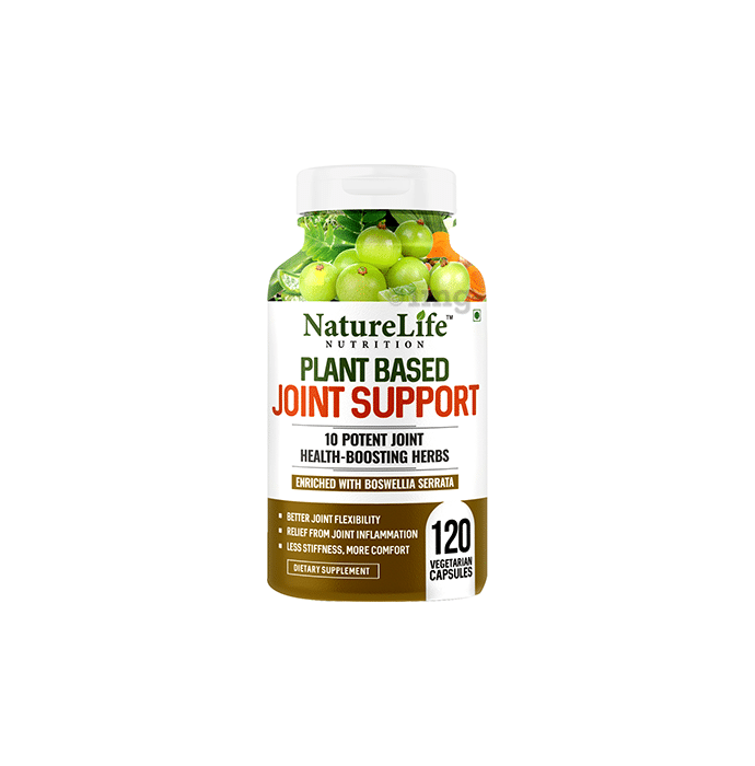 Nature Life Nutrition Plant Based Joint Support Vegetarian Capsule