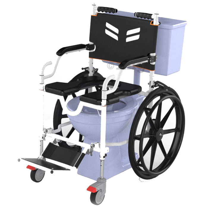 Frido Go Self Propelled Portable Shower & Commode Wheelchair