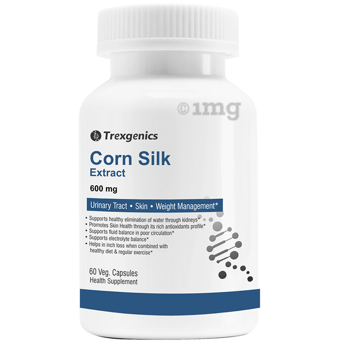 Trexgenics Corn Silk Extract 600mg Veg. Capsules
