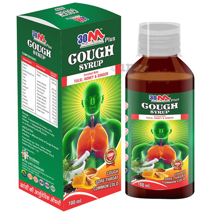 30M Plus Cough Syrup (100ml Each)