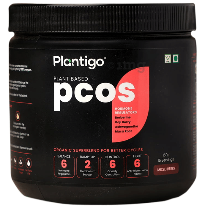 Plantigo Plant Based Pcos Powder Mixed Berry