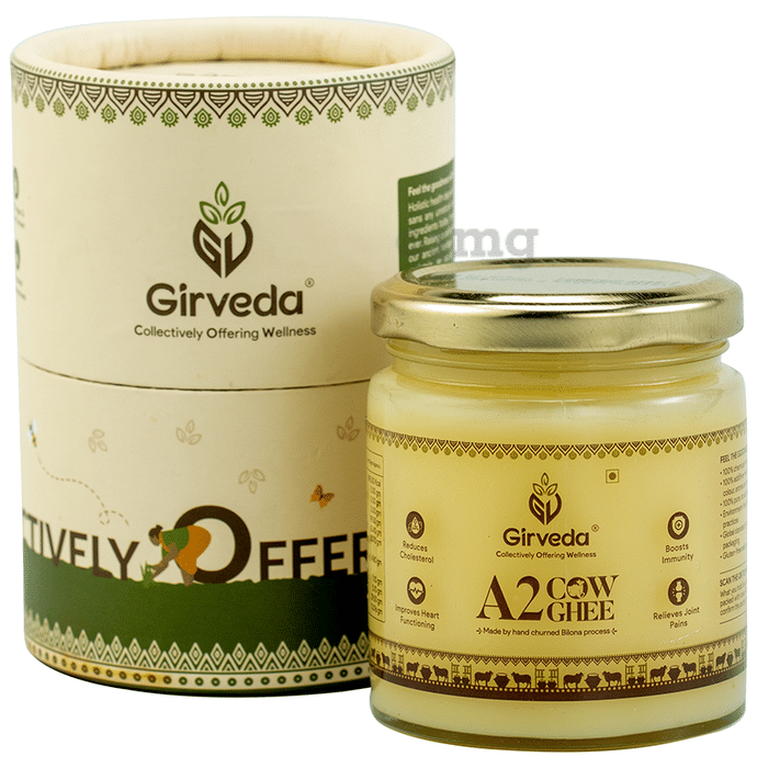 Girveda A2 Cow Ghee for Healthy Heart & Cholesterol