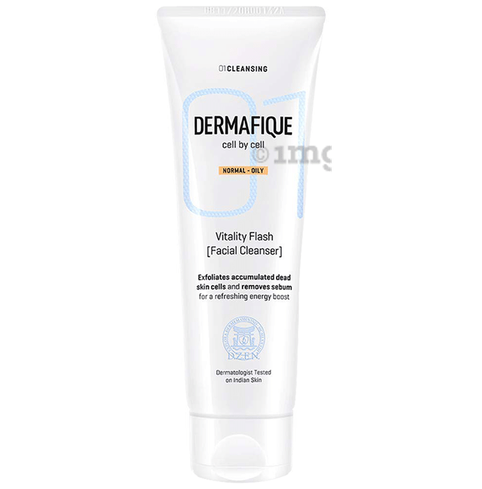 Dermafique Normal-Oily Vitality Flash Facial Cleanser