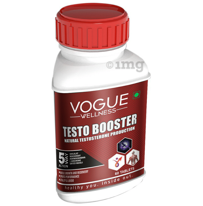 Vogue Wellness Testo Booster Tablet (60 Each)