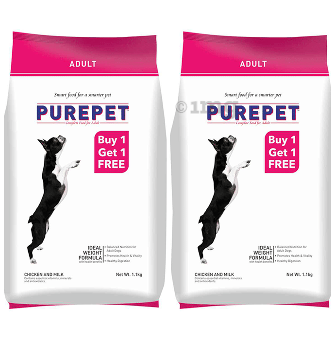 Purepet Chicken & Milk Adult Dog Food (Buy 1 Get 1 Free)