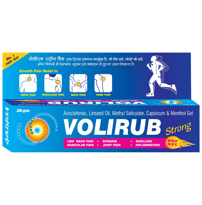 Volirub Strong Hot Gel