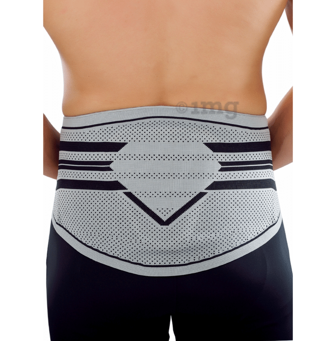 Dyna 3D Knitted Lumbar Brace with Silicone Pad Large