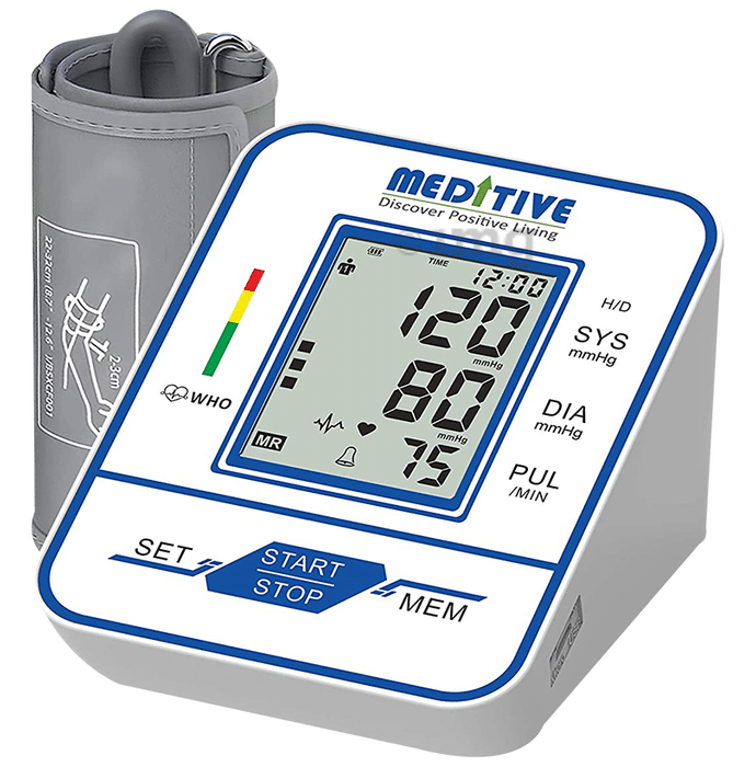 Meditive MBP 07 Fully Automatic Blood Pressure Monitor