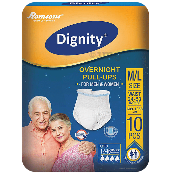 Dignity Overnight Pull-Ups Adult Diaper M-L