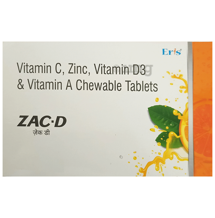Zac-D Chewable Tablet