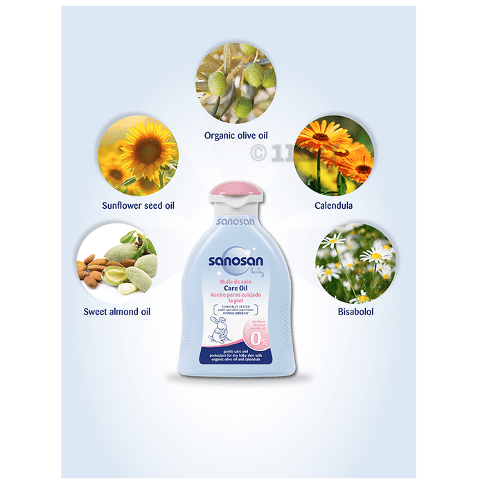 Sanosan Baby Care Oil Buy bottle of 200.0 ml Oil at best price in