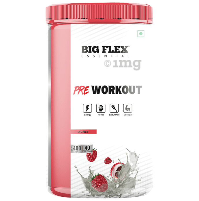 Big Flex Pre Workout Powder Lychee