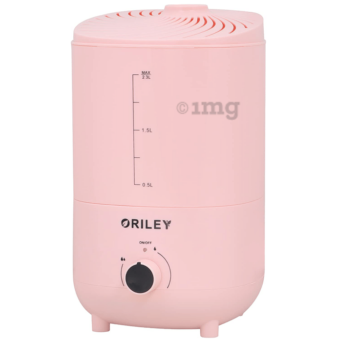 Oriley 2111C Ultrasonic Cool Mist Humidifier Solid Pink