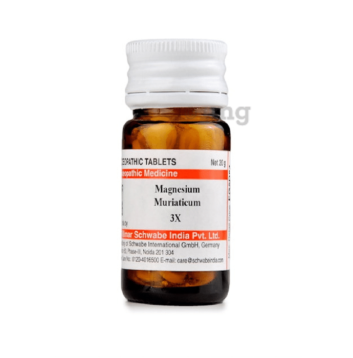 Dr Willmar Schwabe India Magnesium Muriaticum Trituration Tablet 3X