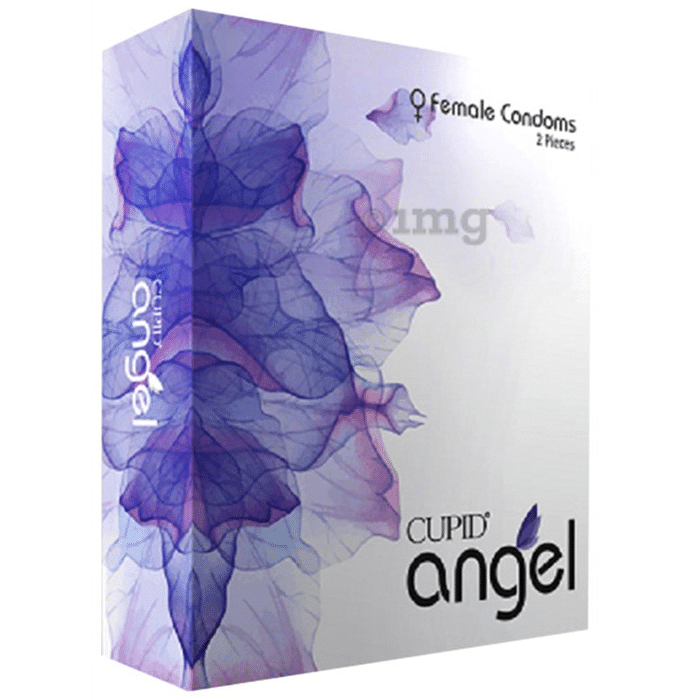 Cupid Angel Female Condom (2 Each) Lavender
