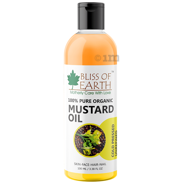 Bliss of Earth 100% Pure Organic Mustard Oil