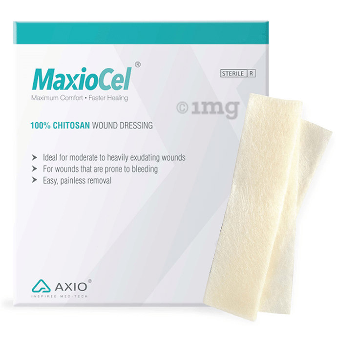 MaxioCel 100% Chitosan Wound Dressing 2.5x30cm for Bed Sores