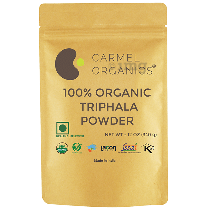 Carmel Organics 100% Organic Triphala Powder
