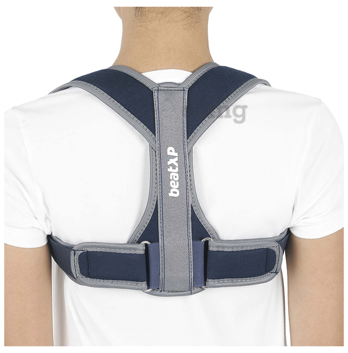 beatXP Posture Corrector for Clavicle Support Large Blue