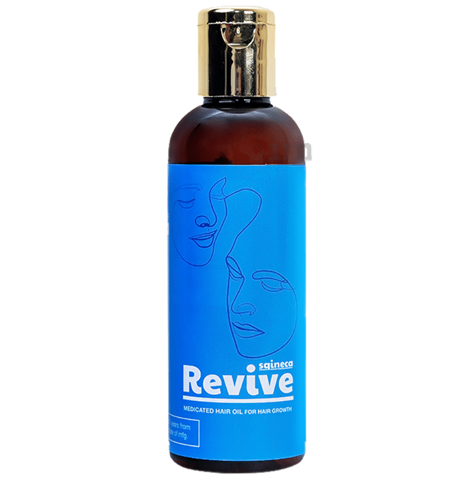 Sqineca Revive Medicated Hair Oil for Hair Growth (100ml Each)