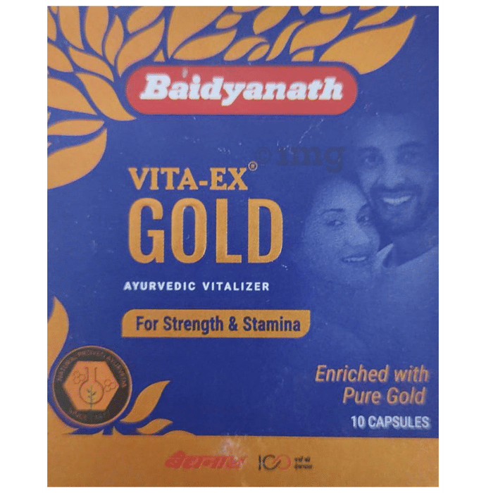 Baidyanath Vita-Ex Gold Capsule for Vitality & Stamina