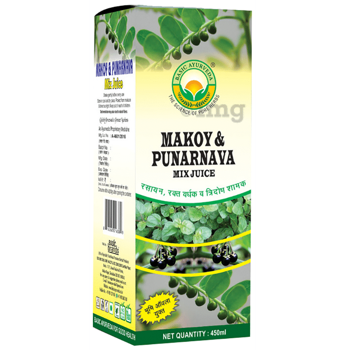 Basic Ayurveda Makoy & Punarnava Mix Juice