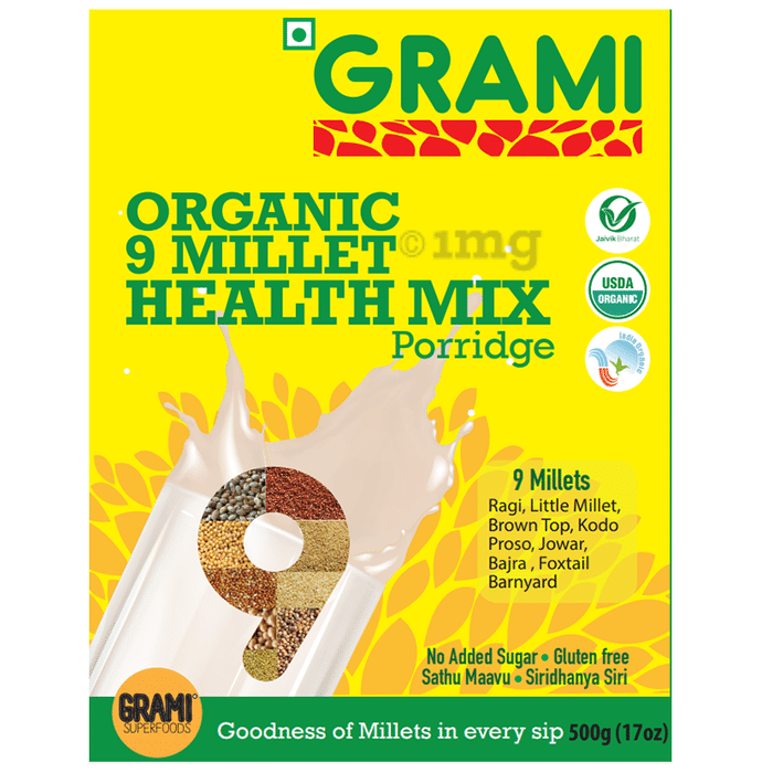 Grami Organic 9 Millet Health Mix Porridge
