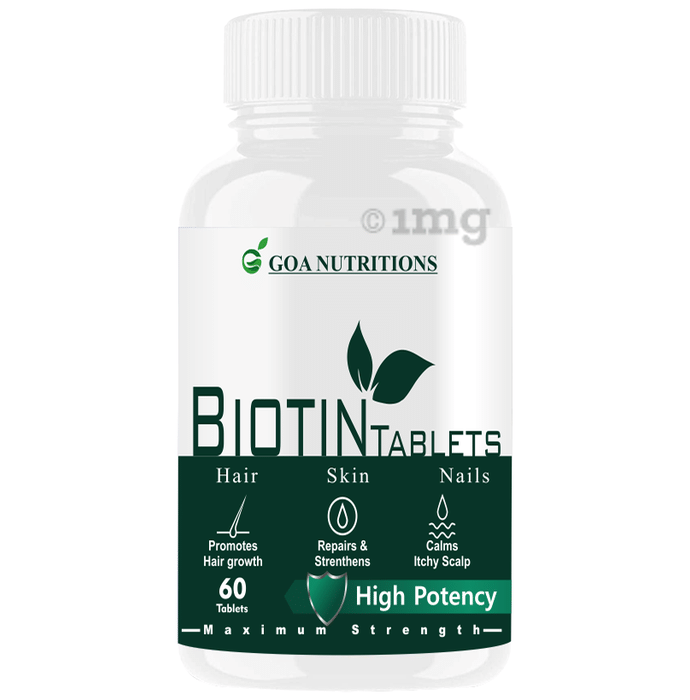 Goa Nutritions Biotin Tablet