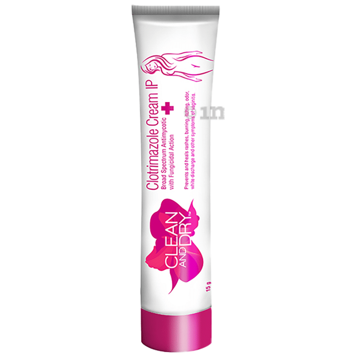 Clean and Dry Intimate Clotrimazole Cream